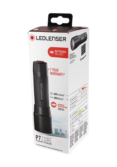 Led Lenser P7 502180 El Feneri Siyah