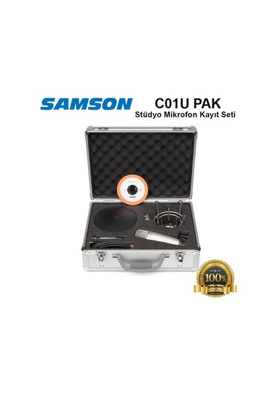 Samson C01u Pak Usb Stüdyo Mikrofon Kayıt Seti