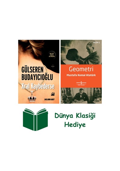 Kral Kaybederse Ciltli + Geometri + Dünya Klasiği Hediye