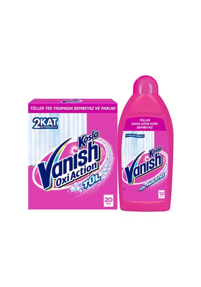 Vanish Kosla Tül Temizleyici 2'li Set Toz + Parlatıcı