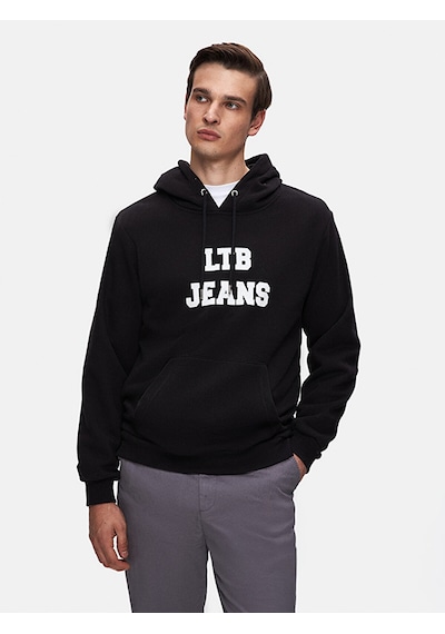 Ltb Baskılı Kapüşonlu Siyah Sweatshırt 011258652260069 200 Siyah