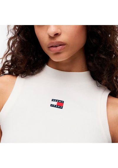 Tommy Hilfiger Kadın Marka Logolu Günlük Kullanıma Uygun Bbeyazz T-shirt Dw0dw23478 Ybh