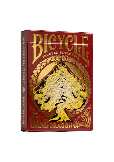 Bicycle Gold Dragon Red Oyun İskambil Kartı