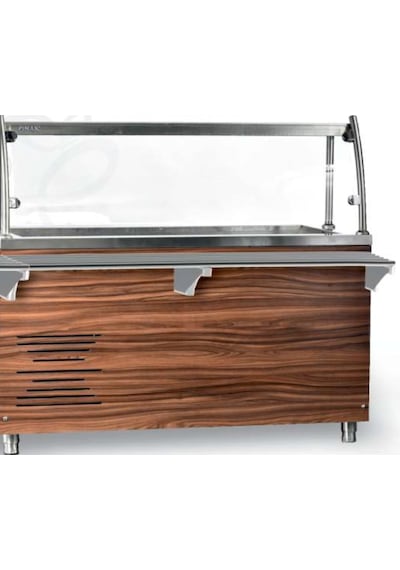 Pimak Soğutmalı Teşhir Ünitesi 150 X 70 X 85 / 135 Cm Elektrikli