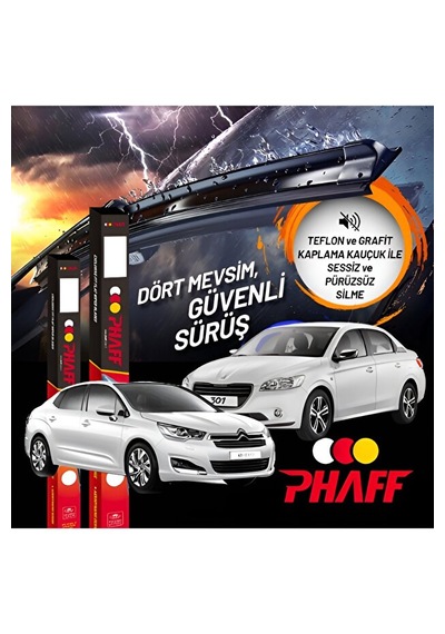 Eugeot 301 Ve Citroen C Elysee Tüm Modellere Uyumlu Ön Silecek Takımı