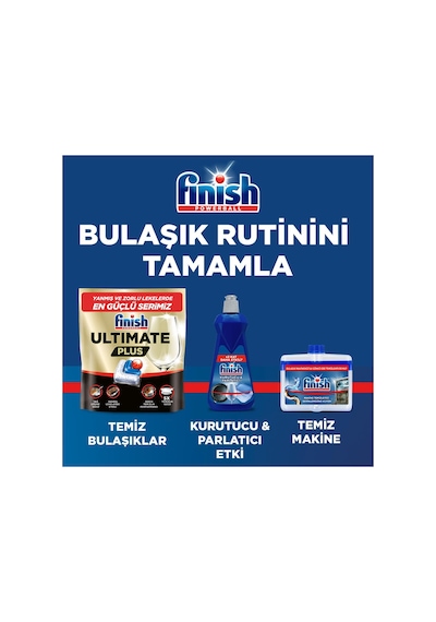Finish Quantum Özel Seri Bulaşık Makine Deterjanı 100 Adet+temizlik Bakım Seti