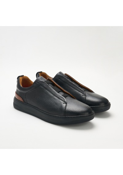 Black Floater + Tan Bambi Sneaker Erkek Ka-26y-alfa7702 John May Siyah
