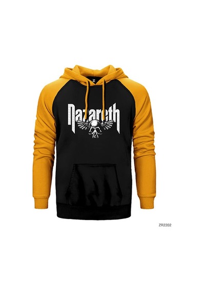 Nazareth Gri Renk Reglan Kol Sweatshirt / Hoodie