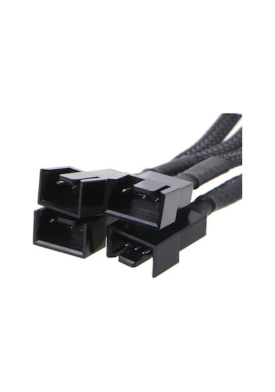 4 Port Fan Çoklayıcı Y Pwm Kablosu 4987A Splitter 3 4 Pin Switch