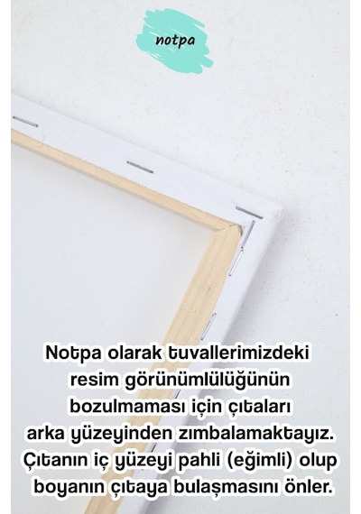 Notpa Afrikalılar Temalı Tuval Kanvas Tablo 35 X 50 8692016028950