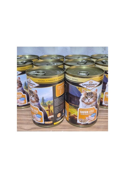 Parça Tavuk Etli Premıum Yetişkin Yaş Kedi Maması 2x400 Gr