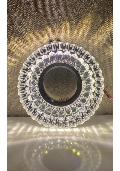 Cata Ct 6637 Lale Led Çerçeveli Günışığı Cam Spot Kasası çok renkli