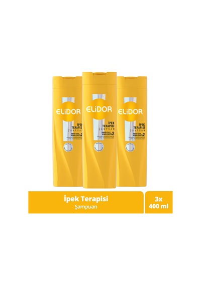 Şampuan İpek Terapisi 400 Ml X3