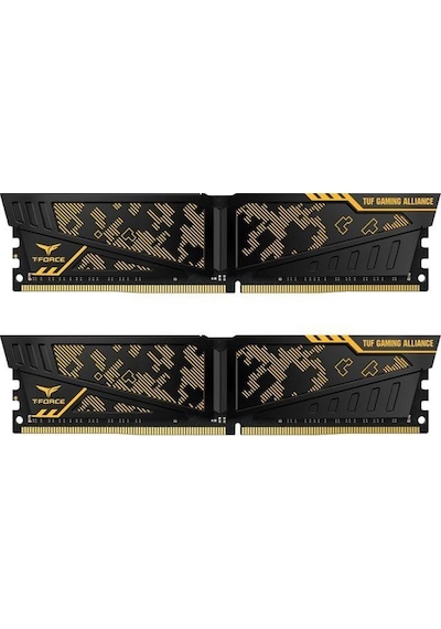 Team T-Force Vulcan TUF Yellow TLTYD416G3600HC19ADC01 16 GB (2x8) DDR4 3600 MHz CL19 Ram