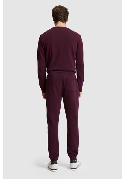 U.S. Polo Assn. Erkek Bordo Slim Fit Paçası Lastikli Eşofman Altı 50329410-vr180 Dark Plum