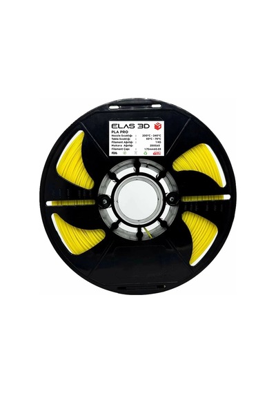 Elas Sarı Pla Pro Filament 1.75mm 1kg
