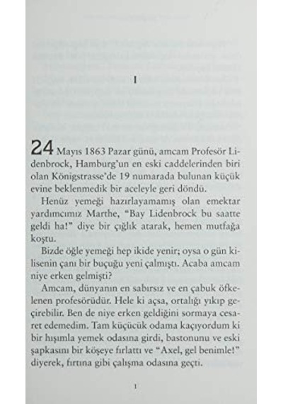 Dünya Nın Merkezine Yolculuk: Kısaltılmış Metin