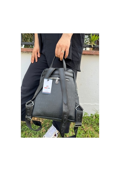 Just Polo Kadın Okul Sırt Çantası 440113mh Düz Siyah