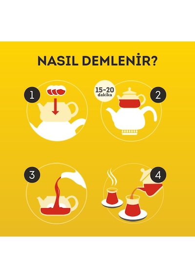 Lipton Yellow Label Demlik Poşet Çay 100'Lü
