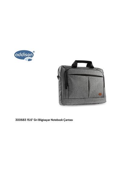 Addison 300683 15.6" Gri Bilgisayar Notebook Çantası