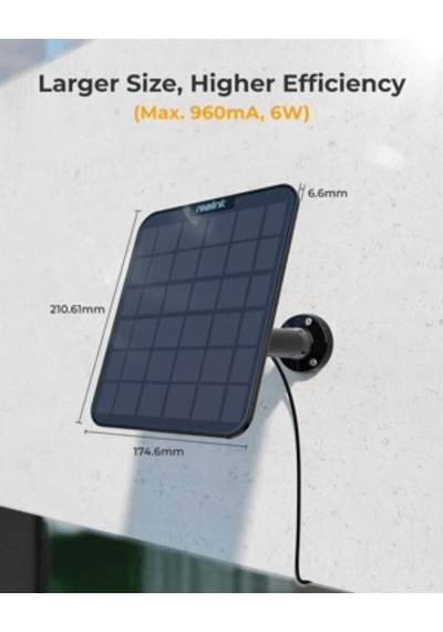 Solar Panel - Reolink Solar Panel 2 Type-c 6w Güneş Enerji Paneli