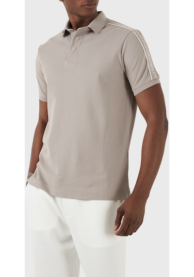 Emporio Armani Erkek Polo Yaka T Shirt 3d1fm3 1jcyz 0650 Bej