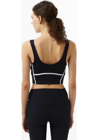 Under Armour Meridian Piped Crop Kadın Siyah Koşu Atlet 6003529 2800282