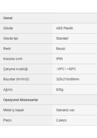 Eds As240m Yürüyen Led Göstergeli Harici Siren