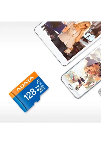 Adata AUSDX128GUICL10A1-RA1 Micro SD 128 GB Premier Harici Disk Hafıza Kartı