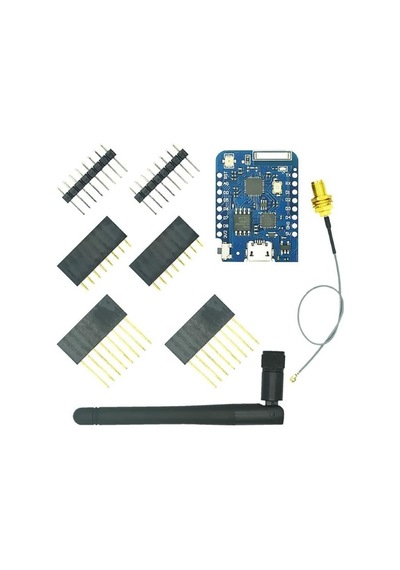 Wemos D1 Mini Pro 16mb Esp8266 Wifi Geliştirme Kartı Cp2104 Usb Antenli Arduino Ide Uyumlu