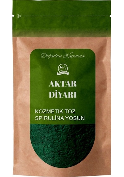 Kozmetik Spirulina Toz Yosun 50 Gr Aktar Diyarı Diğer