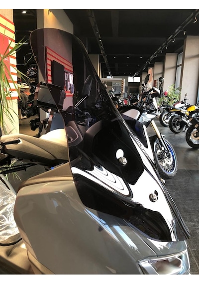 Nmax 125 155 Abv Ön Tur Camı Siyah