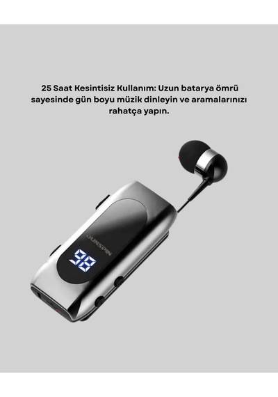 Ds-f210 Kablosuz Kulaklık 25 Saat Kullanım &amp Hızlı Şarj Yeni Nesil