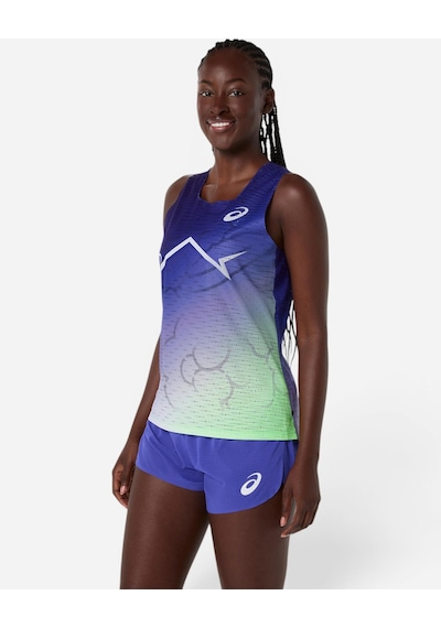 Asics Metaspeed Sınglet Kadın Mavi Atlet 2092a533-415