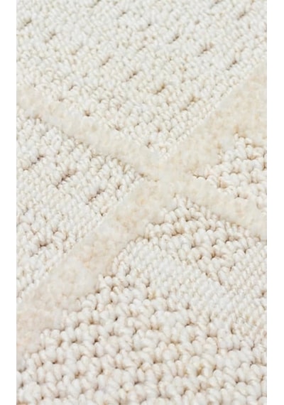 Eko Halı Joy 03 White Modern Makine Halısı