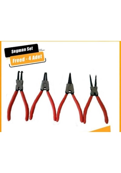 4 Parça Sekman Pense Takımı