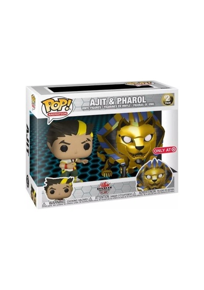 Funko Pop Animation Ajit & Pharol 2 Li Exclusive Koleksiyon Figür Seti