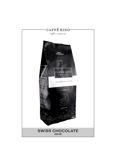 Caffe Rino Swiss Chocolate Aromalı Kahve 250 G