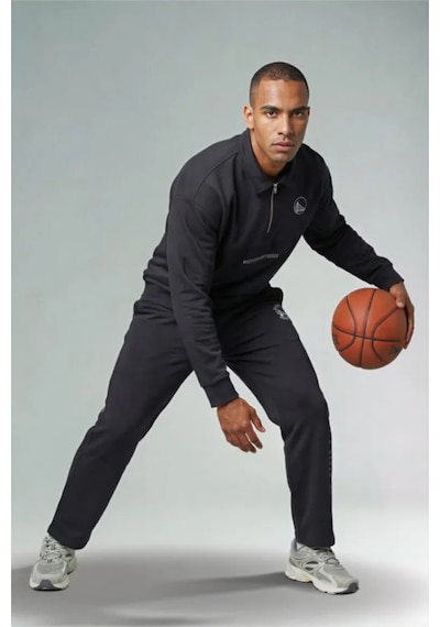 Defacto Nba Golden State Warriors Relax Fit Skuba Dalgıç Kumaş Jogger F6994ax26spar191 Antrasit-ar191