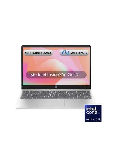 HP AI 15-FD2026NT D51E0EAAT43 Intel Core Ultra 5 225U 48 GB 2 TB SSD SSD 15.6" W11H Dizüstü Bilgisayar