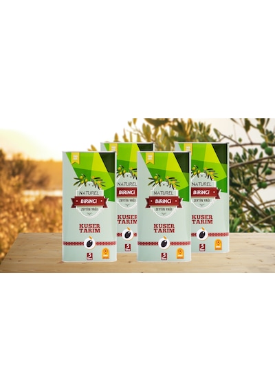 Kuser Tarım Natürel Birinci Zeytinyağı 4 x 5 L