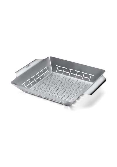Deluxe Izgara Sepeti, Paslanmaz Çelik, Büyük 30 X 35 Cm