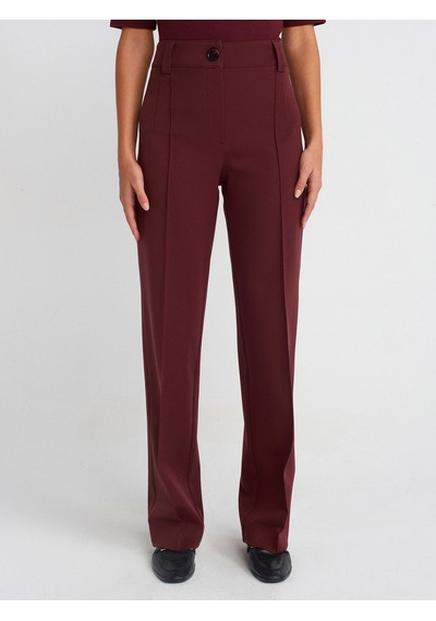 Dilvin 4888 Uzun Pantolon Bordo