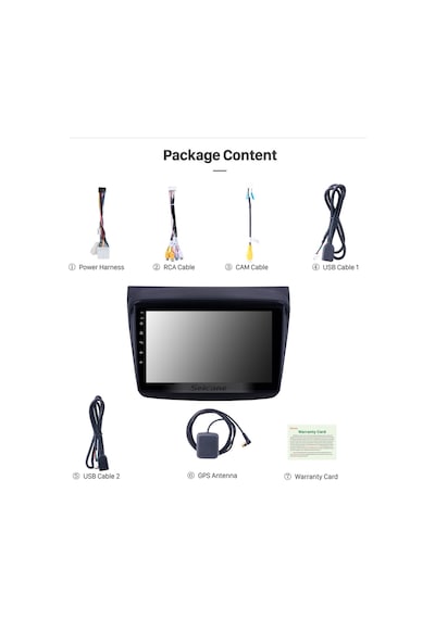 Mıtsubıshı L200 2006-2014 Uyumlu Multimedya Navigasyon Usb Kamera Carplayer