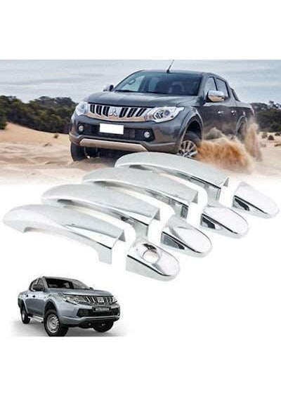 Mitsubishi L200 2015 2018 Kapı Kolu Abs Krom