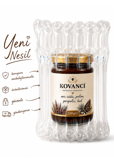 Arı Sütü Polen Propolis Bal Karışımı 220 G- Katkısız