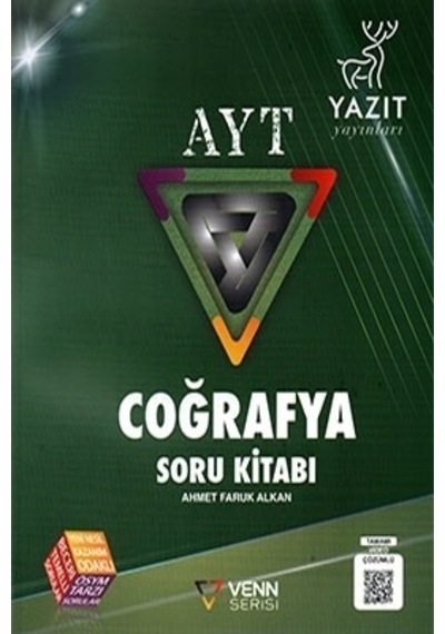 Yazıt Yayınları AYT Coğrafya Venn Serisi Soru Kitabı