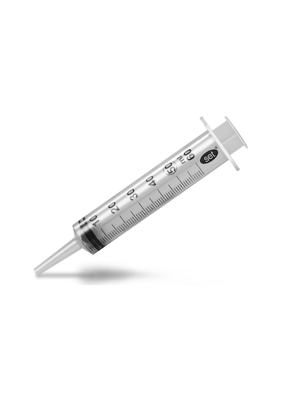 Set Inject 60ml 3p Enjektör Şırınga 60 adet iğnesiz
