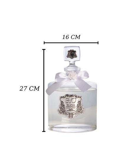 Oval Cam Silver Diffuser 1 Lt Ağaç