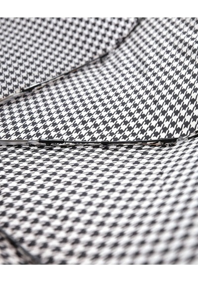 Bosile Parachase Kaz Ayağı Şemsiye Unisex Siyahbeyaz